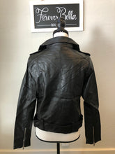 Load image into Gallery viewer, Black Moto Jacket

