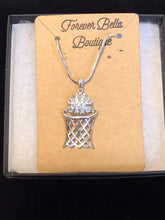 Load image into Gallery viewer, Basketball Hoop Necklace
