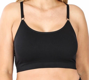 Plus size Crossback sports bra