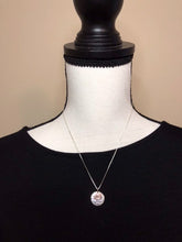Load image into Gallery viewer, Two-tone disk necklace

