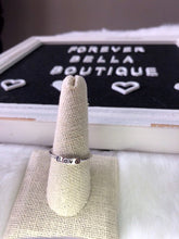 Load image into Gallery viewer, Sterling Silver ‘Love’ Ring
