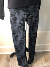 Load image into Gallery viewer, Black Camo Leggings/Joggers
