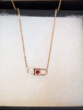 Load image into Gallery viewer, Rose goldtone reversible Necklace

