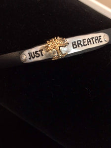 Just Breathe bracelet