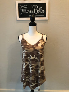 Desert Camo Reversible cami