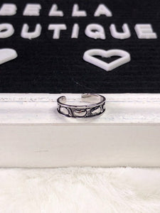 Sterling Silver Toe Ring—various designs