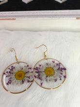 Load image into Gallery viewer, Pressed Flower Earrings
