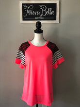 Load image into Gallery viewer, Neon pink tee
