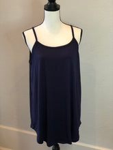 Load image into Gallery viewer, Reversible Navy blue Cami-plus sizes
