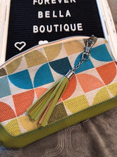 Load image into Gallery viewer, Sewl Food Studio Olive Green Wristlet
