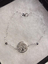 Load image into Gallery viewer, Sterling Silver Tree of Life bracelet
