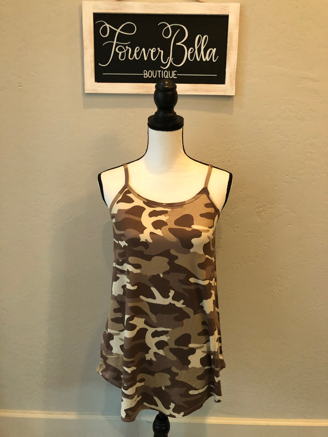 Desert Camo Reversible cami