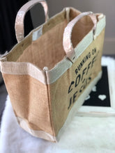 Load image into Gallery viewer, Burlap Market Tote
