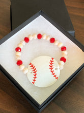 Load image into Gallery viewer, Baseball Bead Bracelet
