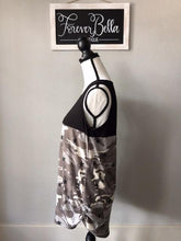 Load image into Gallery viewer, Gray Camo Sleeveless Top
