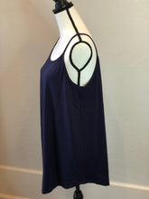 Load image into Gallery viewer, Reversible Navy blue Cami-plus sizes
