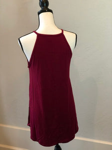 Cabernet Lace Detailed Sleeveless Top