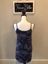 Load image into Gallery viewer, Navy Camo Reversible Cami
