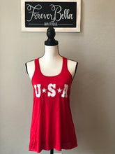 Load image into Gallery viewer, Red USA Tank
