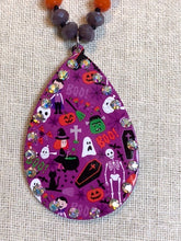 Load image into Gallery viewer, Halloween bead long Necklace
