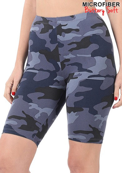 Navy Camo Shorts