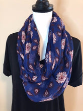 Load image into Gallery viewer, Paisley Infinity Scarf
