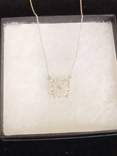 Load image into Gallery viewer, Square Filigree Necklace
