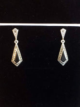 Load image into Gallery viewer, Sterling Silver Marcasite Earrings
