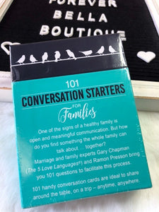 Conversation starters for Families