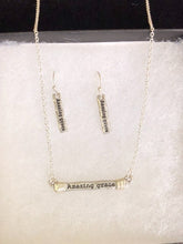 Load image into Gallery viewer, Amazing Grace Bar Necklace Set
